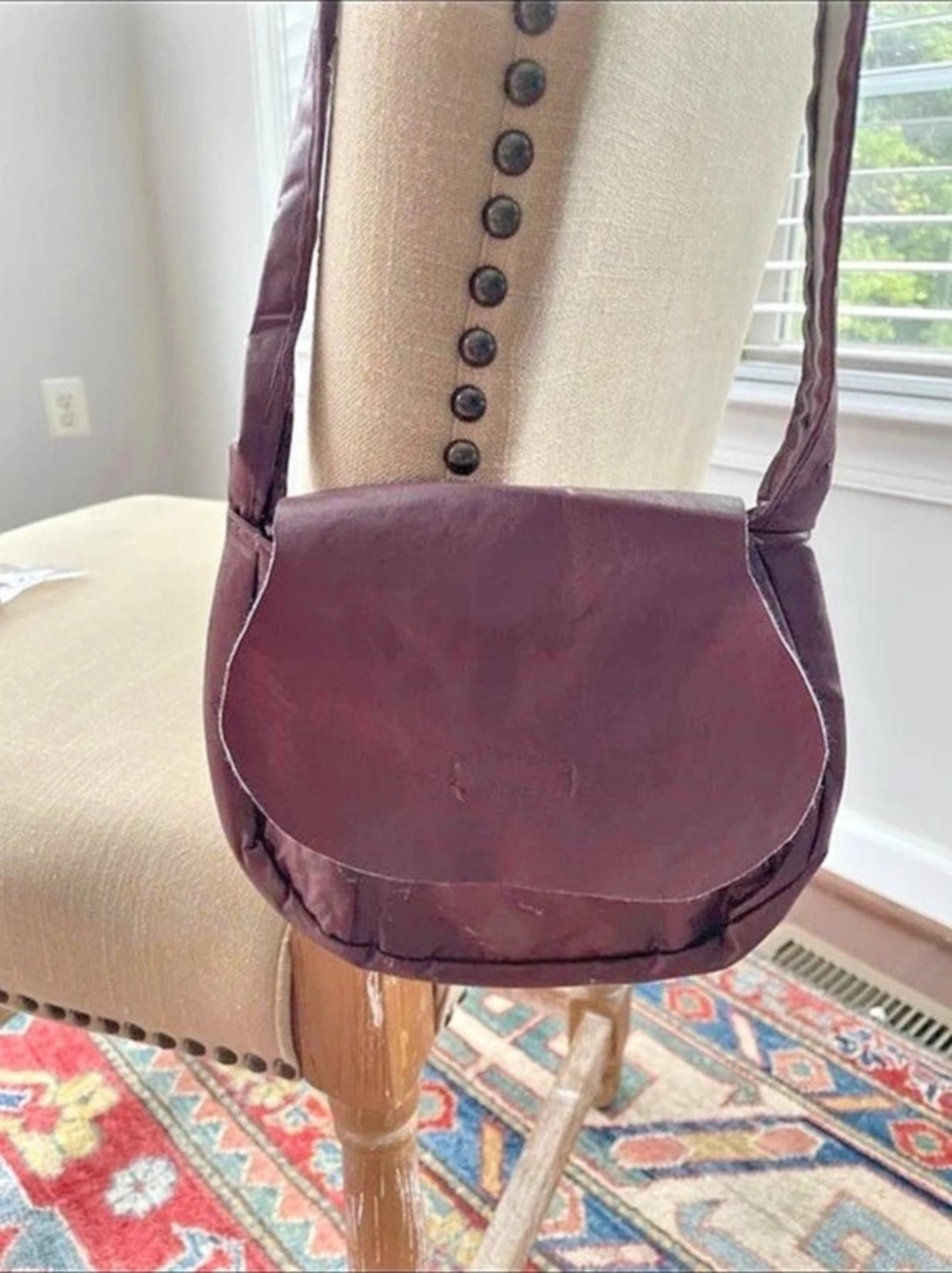 Handmade Flynn Rider Satchel & Mini Frying Pan - Picture 9 of 10